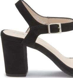 Sandalen|Horsch Schuhe Sandalette in Untergrößen Schwarz