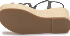 Sandalen|Horsch Schuhe Sandalette in Untergrößen Schwarz
