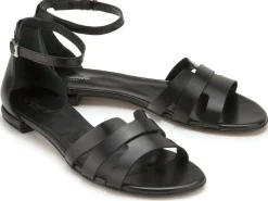 Sandalen|Horsch Schuhe Sandalette in Untergrößen Schwarz