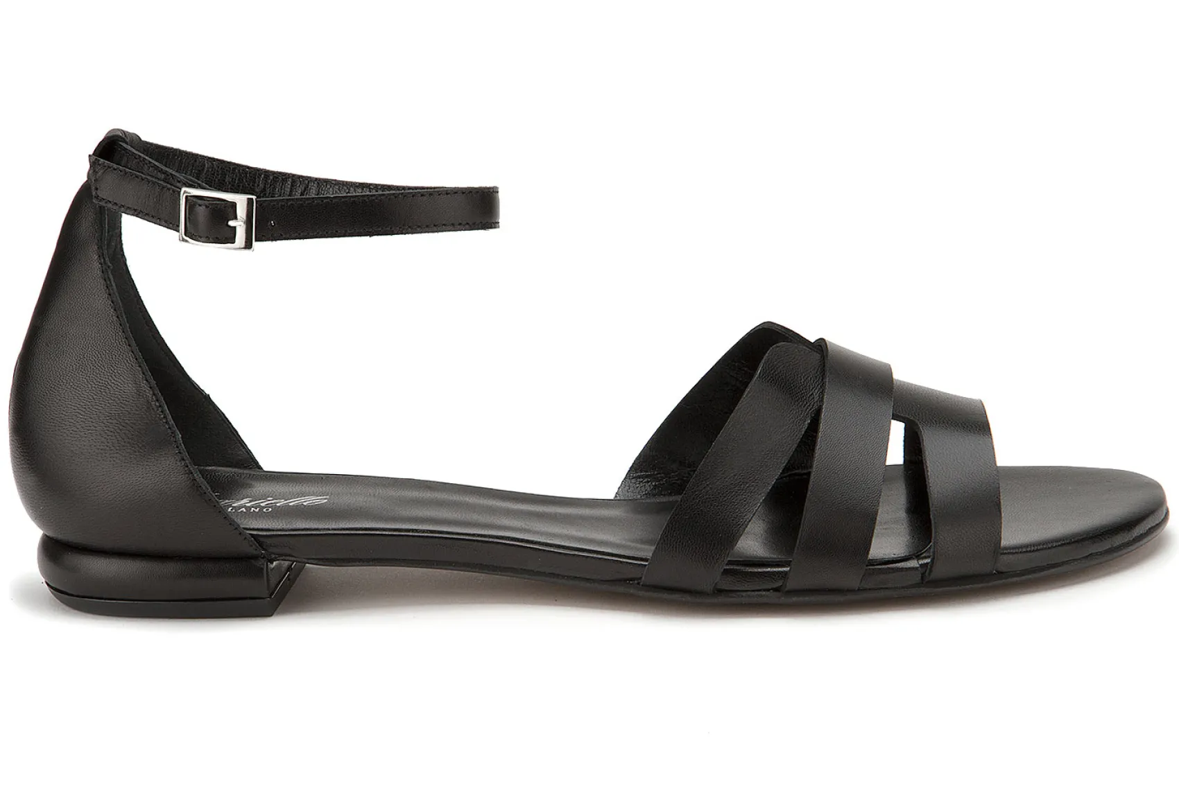 Sandalen|Horsch Schuhe Sandalette in Untergrößen Schwarz