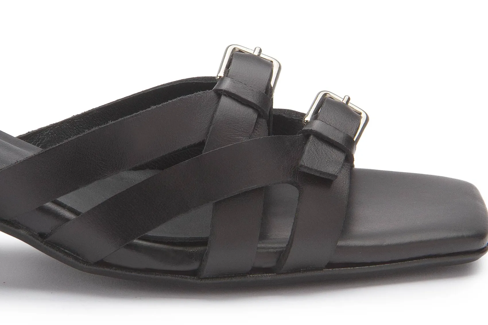 Sandalen|Horsch Schuhe Sandalette in Untergrößen Schwarz