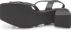 Sandalen|Horsch Schuhe Sandalette in Untergrößen Schwarz
