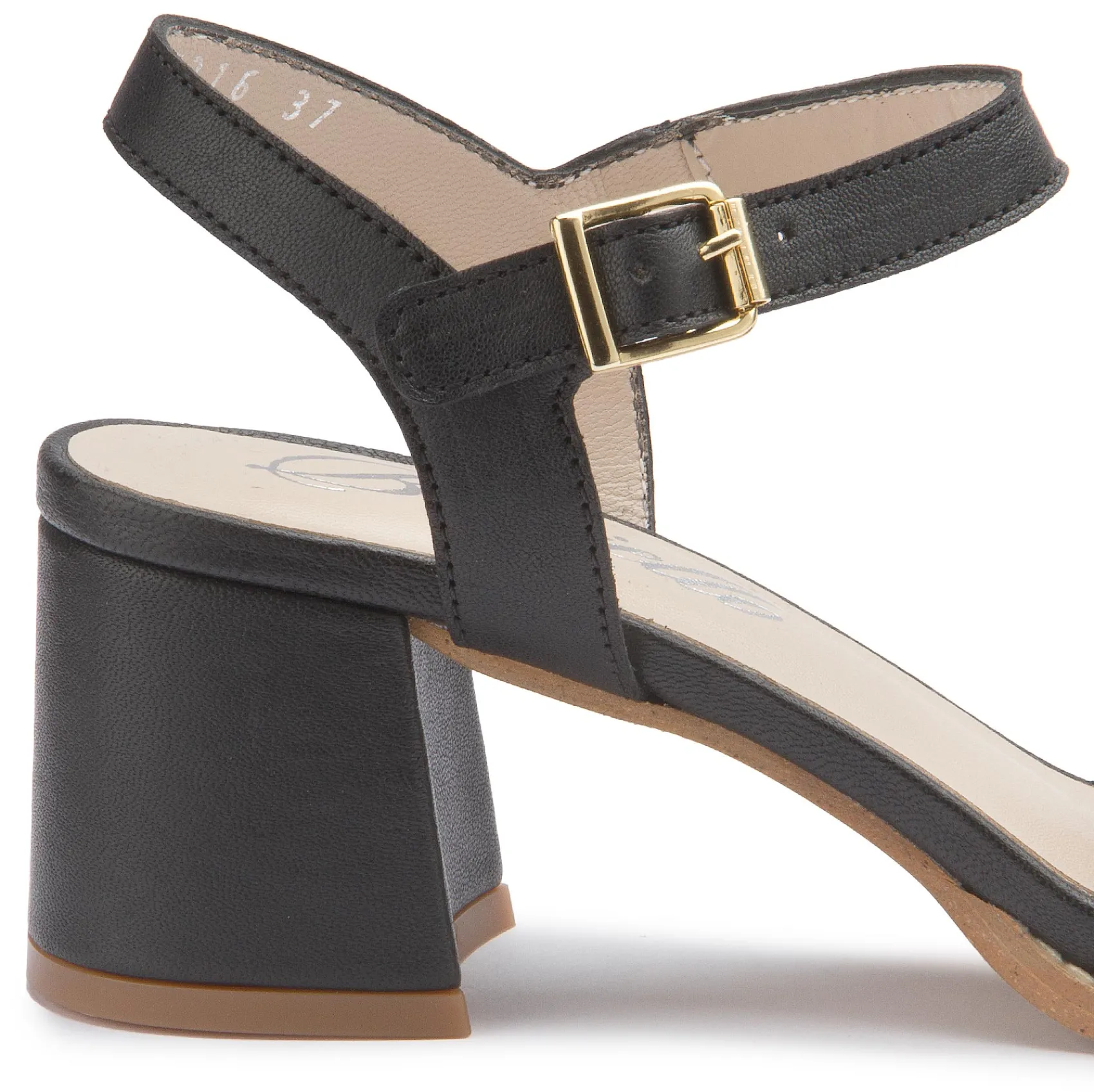 Sandalen|Horsch Schuhe Sandalette in Untergrößen Schwarz