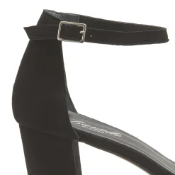 Sandalen|High Heels|Horsch Schuhe Sandalette in Untergrößen Schwarz