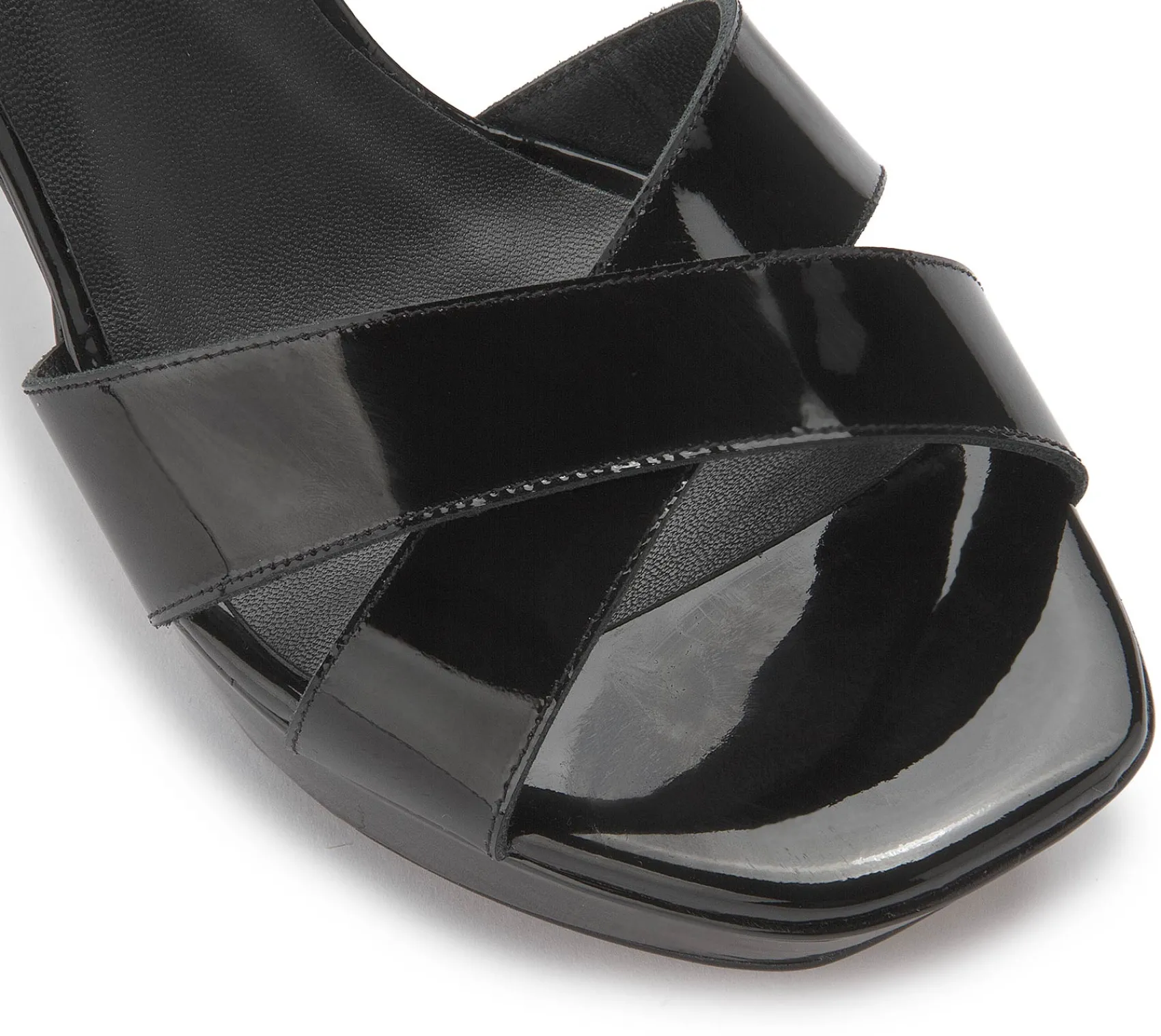 Sandalen|High Heels|Horsch Schuhe Sandalette in Untergrößen Schwarz