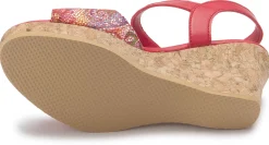 Sandalen|Horsch Schuhe Sandalette in Untergrößen Rot
