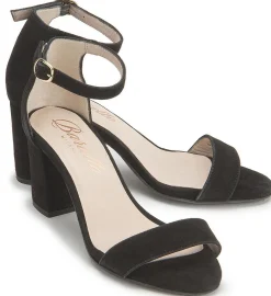Sandalen|Horsch Schuhe Sandalette in Untergrößen Schwarz