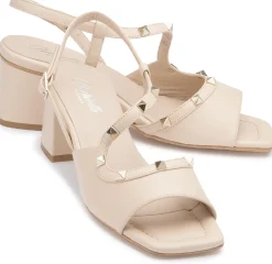 Sandalen|Horsch Schuhe Sandalette in Untergrößen Beige