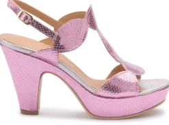 Sandalen|Horsch Schuhe Sandalette in Untergrößen Rosa