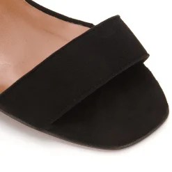 Sandalen|Horsch Schuhe Sandalette in Untergrößen Schwarz