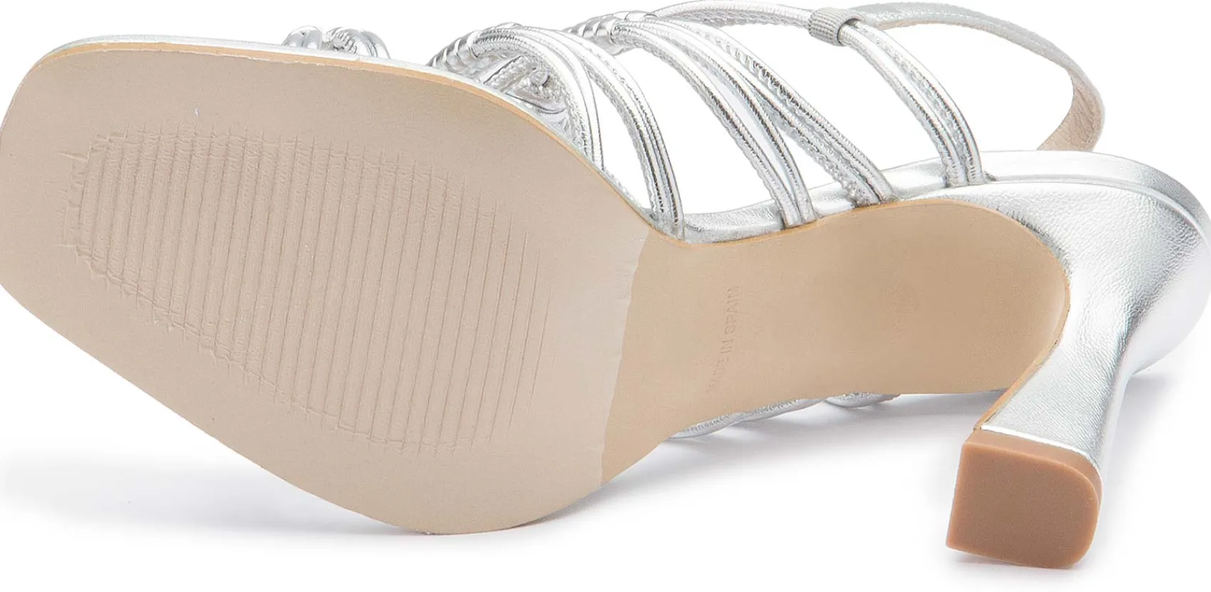 Sandalen|Horsch Schuhe Sandalette in Untergrößen Silber