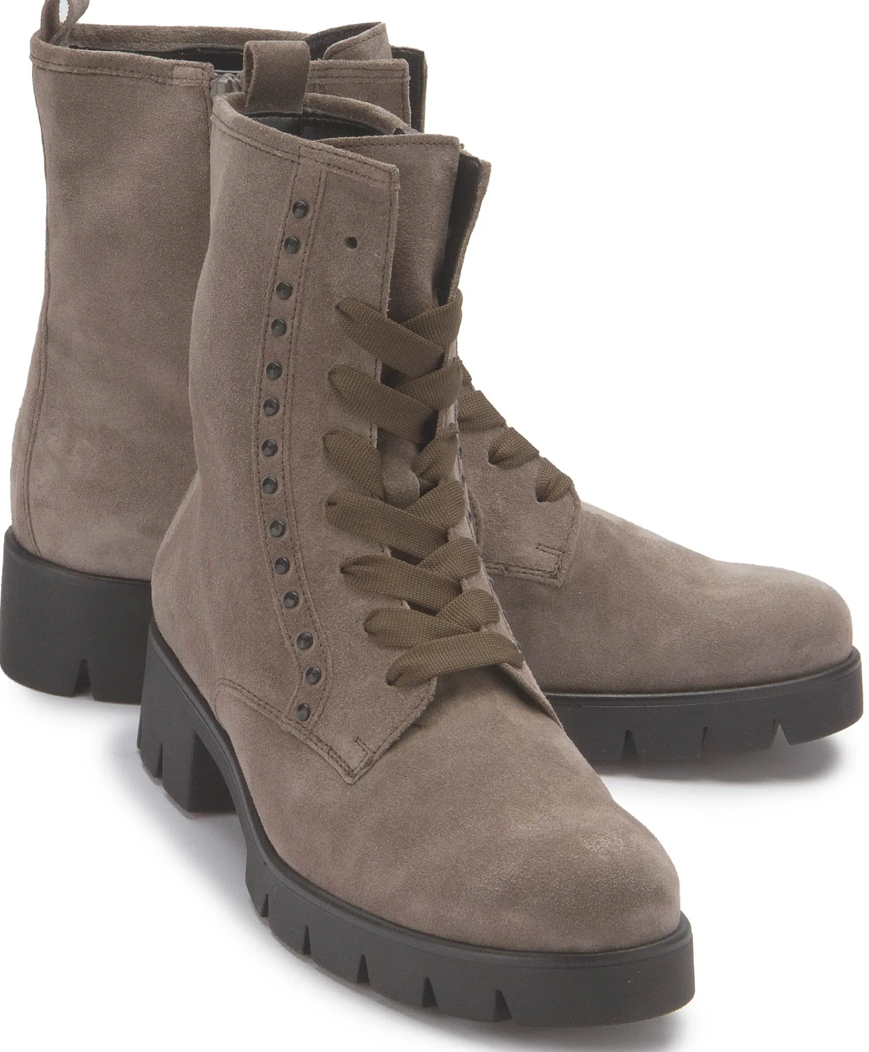 Stiefeletten|Boots|Gabor Schnürboot in Übergrößen