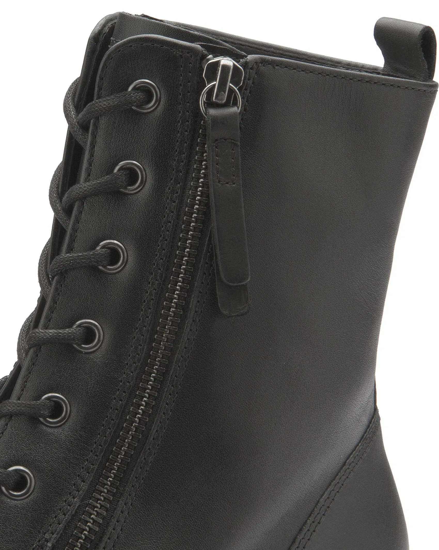 Stiefeletten|Gabor Schnürboot in Übergrößen Schwarz
