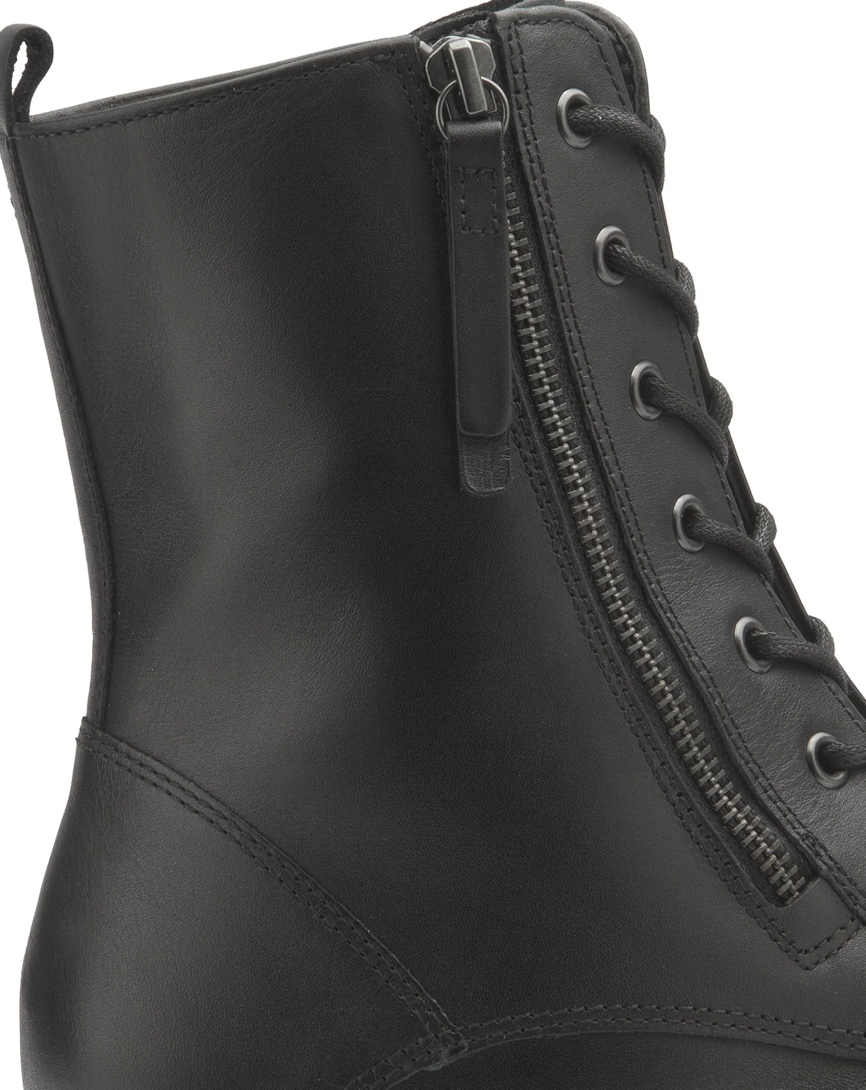 Stiefeletten|Gabor Schnürboot in Übergrößen Schwarz