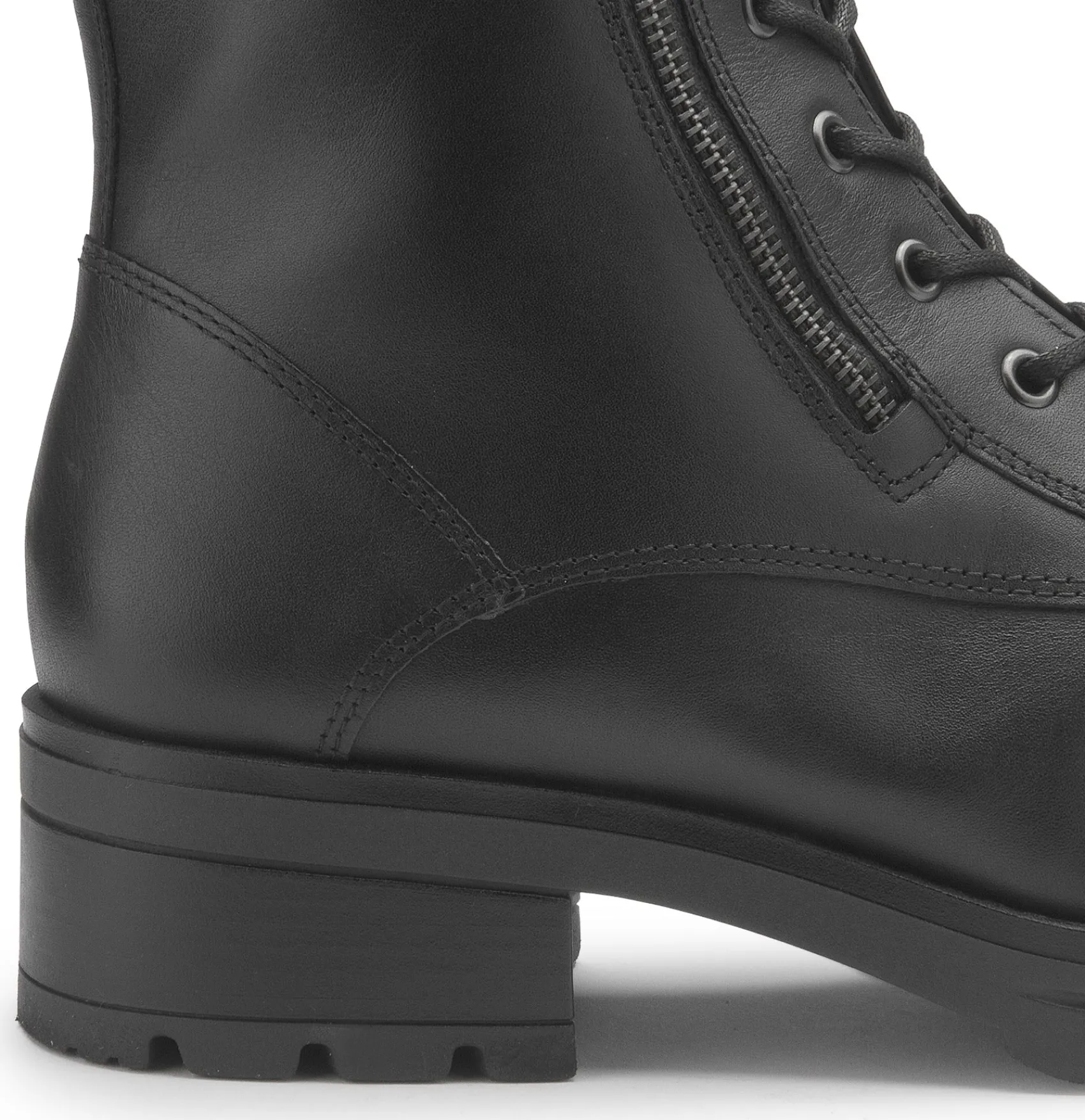 Stiefeletten|Gabor Schnürboot in Übergrößen Schwarz