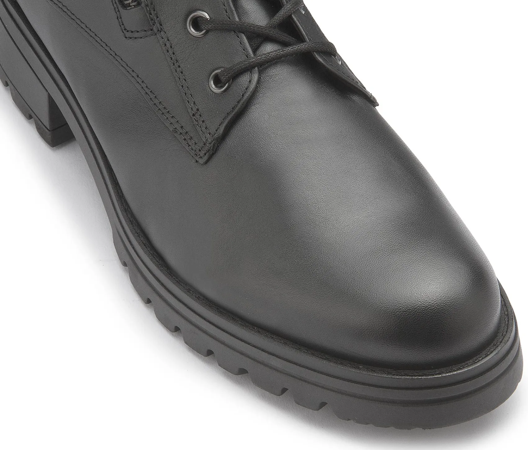 Stiefeletten|Gabor Schnürboot in Übergrößen Schwarz