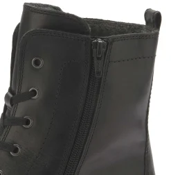 Stiefeletten|Gabor Schnürboot in Übergrößen Schwarz