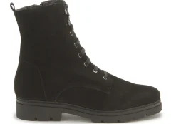 Stiefeletten|Horsch Schuhe Schnürboot in Übergrößen Schwarz