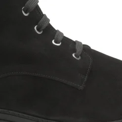 Stiefeletten|Horsch Schuhe Schnürboot in Übergrößen Schwarz