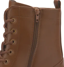 Stiefeletten|Fitters Schnürboot in Übergrößen Braun