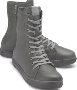Stiefeletten|Horsch Schuhe Schnürboot in Übergrößen Grau