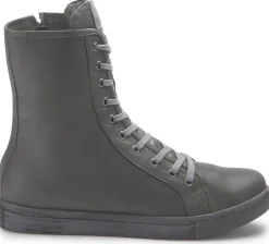 Stiefeletten|Horsch Schuhe Schnürboot in Übergrößen Grau