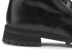 Stiefeletten|Horsch Schuhe Schnürboot in Übergrößen Schwarz