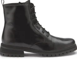 Stiefeletten|Horsch Schuhe Schnürboot in Übergrößen Schwarz