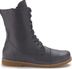 Stiefeletten|Horsch Schuhe Schnürboot in Übergrößen Blau