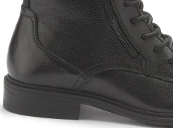 Stiefeletten|Tamaris Schnürboot in Übergrößen Schwarz