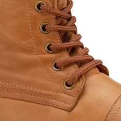 Stiefeletten|Boots|Horsch Schuhe Schnürboot in Übergrößen Braun