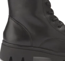 Stiefeletten|Schnürschuhe|Tamaris Schnürboot in Übergrößen Schwarz