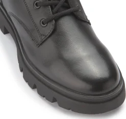 Stiefeletten|Schnürschuhe|Tamaris Schnürboot in Übergrößen Schwarz