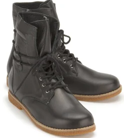 Stiefeletten|Horsch Schuhe Schnürboot in Übergrößen Schwarz