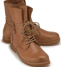 Stiefeletten|Horsch Schuhe Schnürboot in Übergrößen Braun