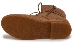 Stiefeletten|Horsch Schuhe Schnürboot in Übergrößen Braun