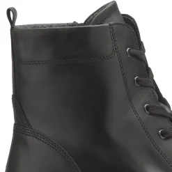 Stiefeletten|Gabor Schnürboot in Übergrößen Schwarz