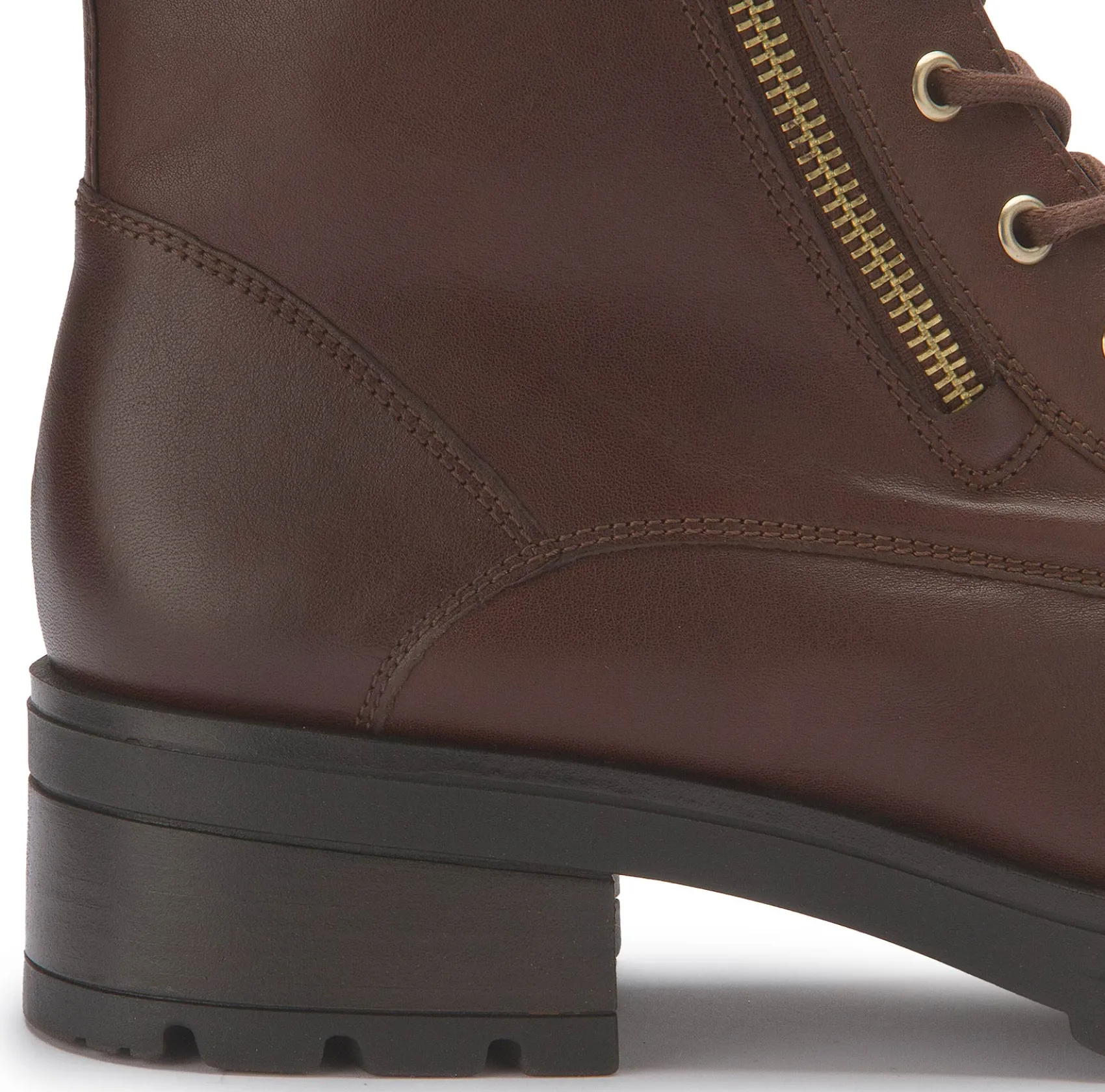 Stiefeletten|Gabor Schnürboot in Übergrößen Braun