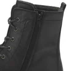 Stiefeletten|Boots|Gabor Schnürboot in Übergrößen Schwarz