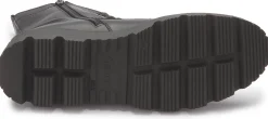 Stiefeletten|Boots|Gabor Schnürboot in Übergrößen Schwarz