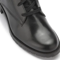 Stiefeletten|Horsch Schuhe Schnürboot in Übergrößen Schwarz