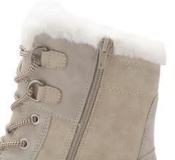 Stiefeletten|Boots|Remonte Schnürboot in Übergrößen