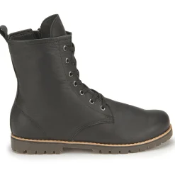 Stiefeletten|Horsch Schuhe Schnürboot in Übergrößen Schwarz