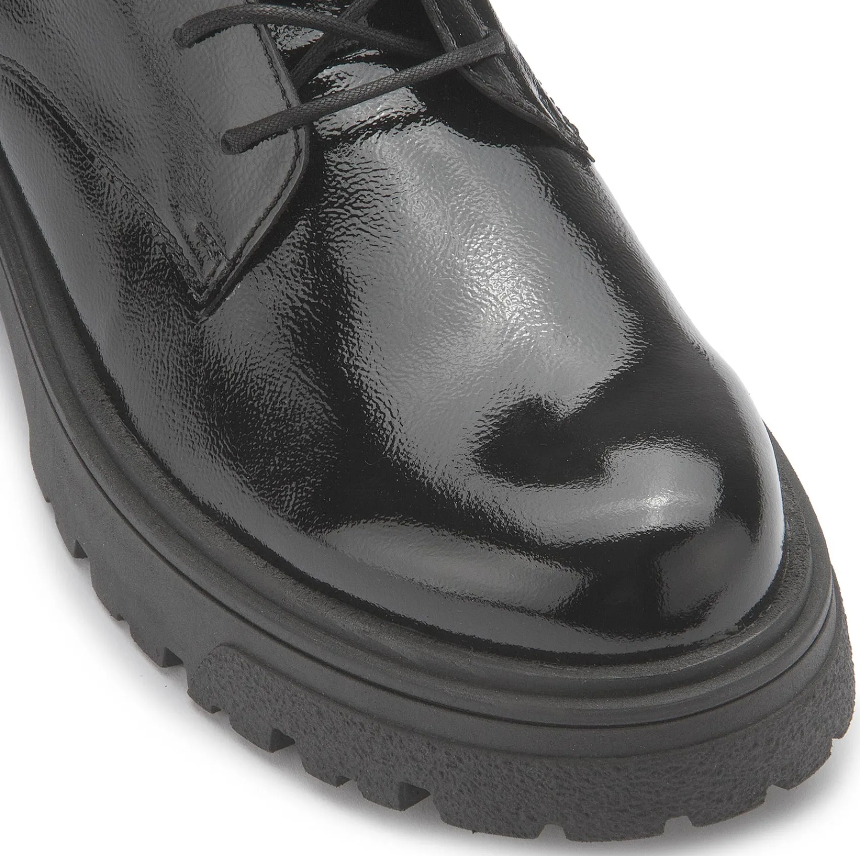 Stiefeletten|Gabor Schnürboot in Übergrößen Schwarz