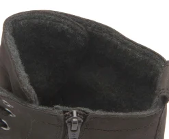 Stiefeletten|Gabor Schnürboot in Übergrößen Grau
