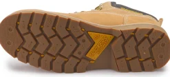 Stiefeletten|Boots|Dockers Schnürboot in Übergrößen Braun
