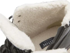 Stiefeletten|Boots|Mustang Herren Schnürboot in Übergrößen Grau