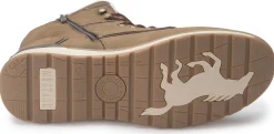 Stiefeletten|Schnürschuhe|Mustang Herren Schnürboot in Übergrößen Braun