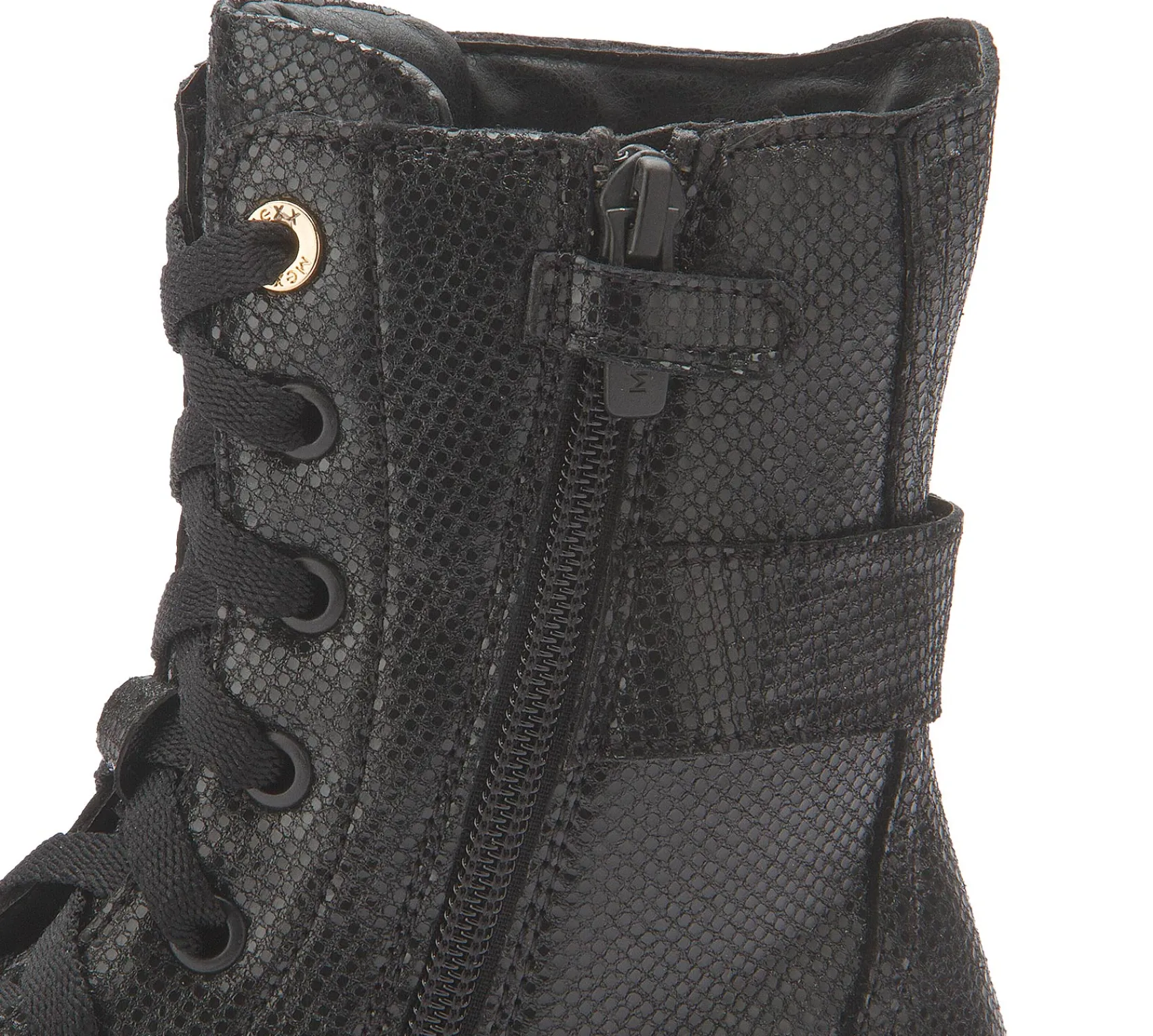 Stiefeletten|Schnürschuhe|Mexx Schnürboot in Untergrößen Schwarz