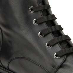 Stiefeletten|Horsch Schuhe Schnürboot in Untergrößen Schwarz